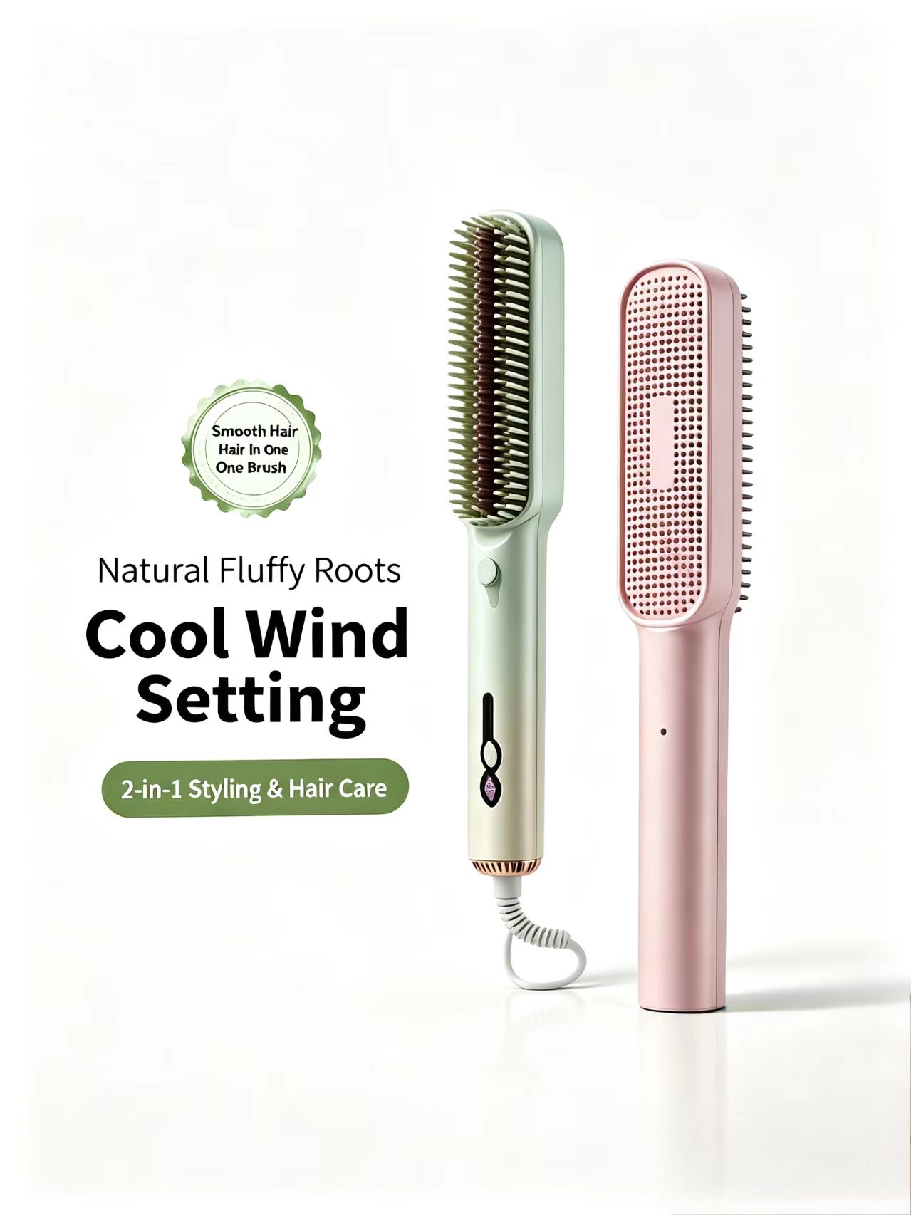 Cold-air styling comb   LN-529