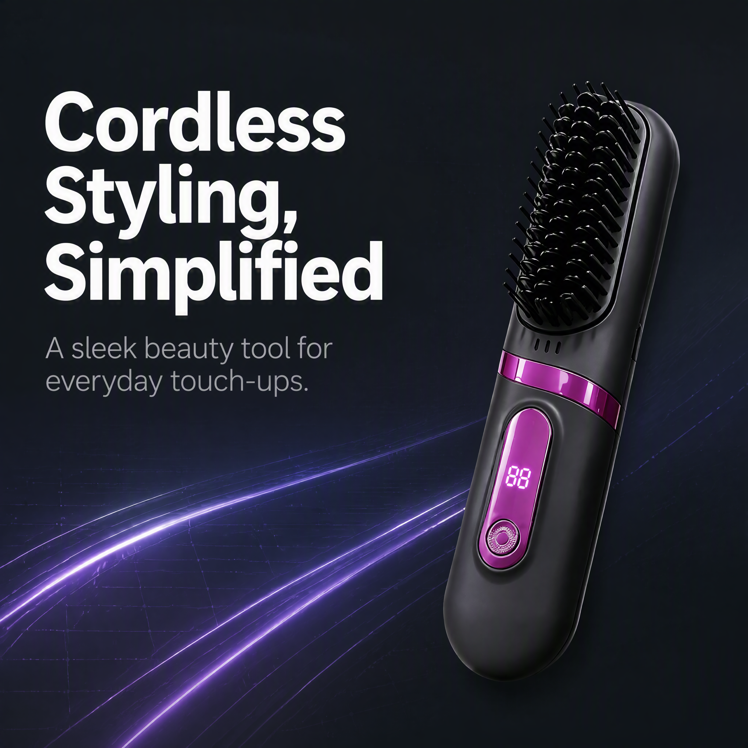 Cordless Straightening Comb LN-523 - Image 3