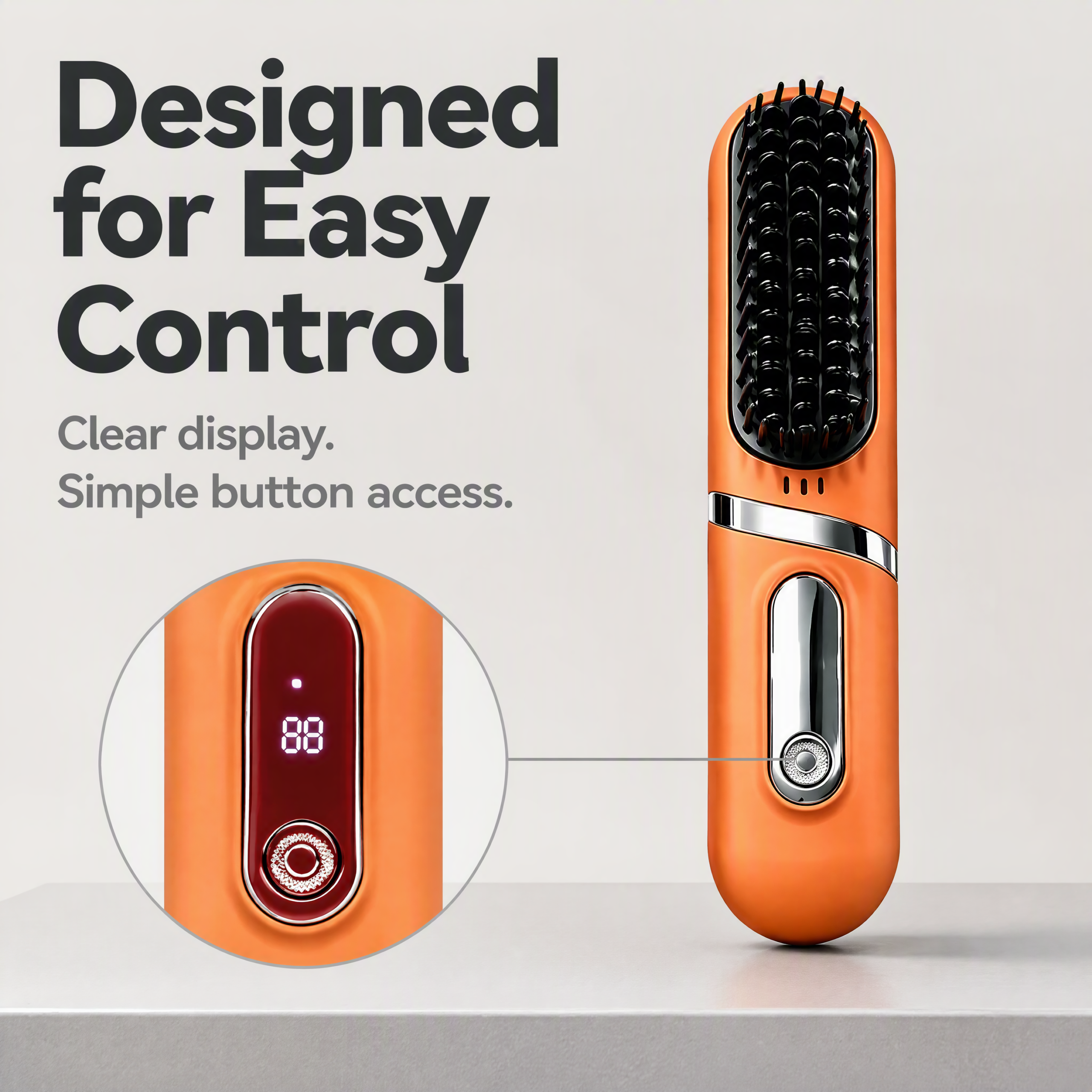 Cordless Straightening Comb LN-523 - Image 5